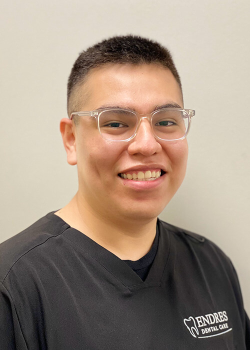 Professional headshot of Endres Dental Care Dental Assistant, Juan.