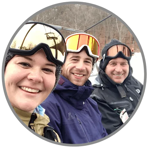 Dr. Stephen Tigani, Orthodontist at Endres Dental in Burtonville, MD with his family